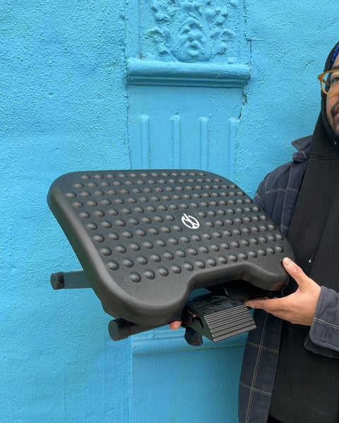 Black Adjustable Foot Rest