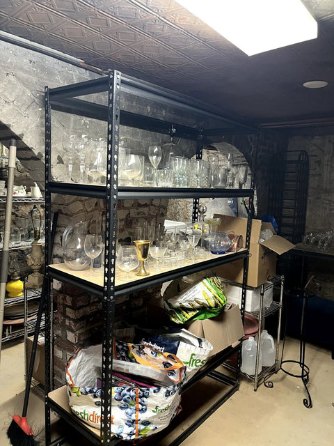 3-Tier Heavy Duty Utility Shelving Unit, W45xD19xH70"