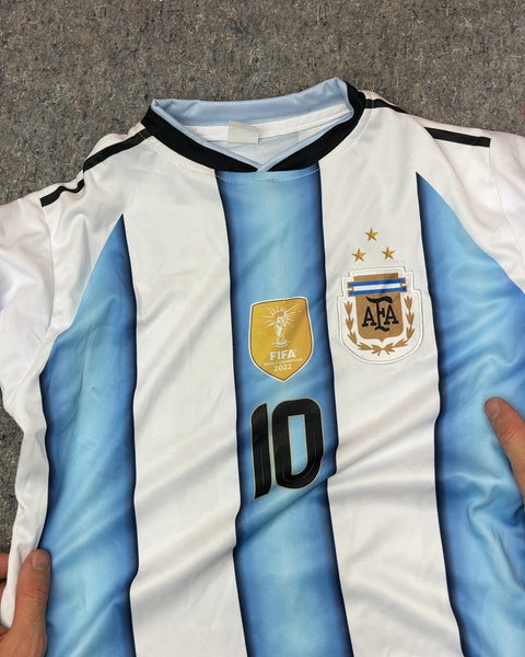 FIFA World Champions 2022 Messi Youth Jersey, Size 12