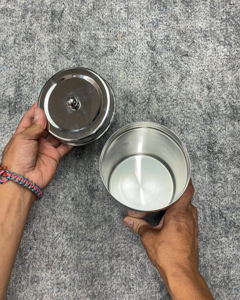 Stainless Steel Dressing Jar, 4.5x6"