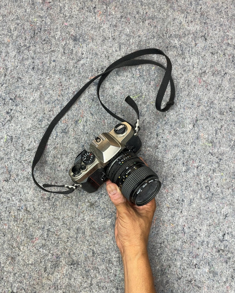 Nikon Film FM10 35mm SLR with a 35-70mm lens