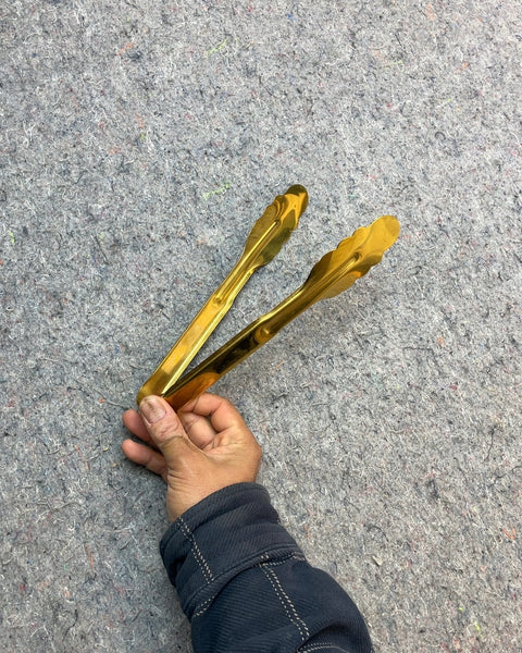 Gold Tongs
