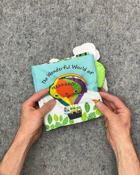 The Wonderful World of Peekaboo! Soft Baby Book