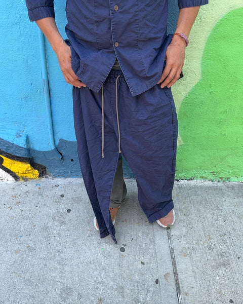 Cool Button-Up Shirt & Drawstring Pants Set Perfect For PJs, Size Youth XL or Adult S