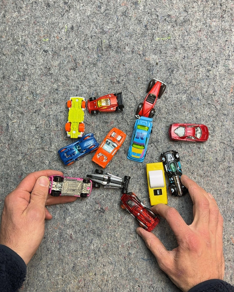 Assorted Hot Wheels Toy Cars Collection