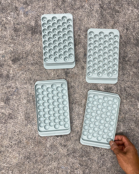 Mini Sphere Ice Cube Trays Set of 2