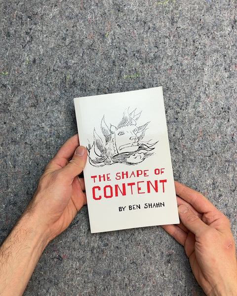 The Shape of Content by Ben Shahn