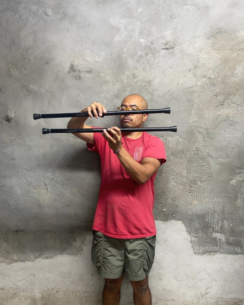 2 Metal Tension Rods, 28-35"