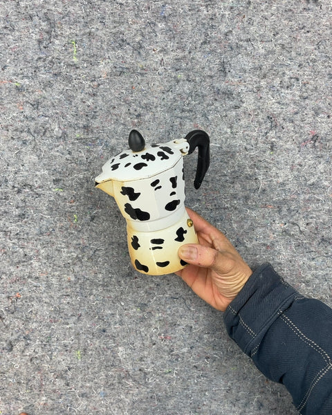Cow Print Moka Pot