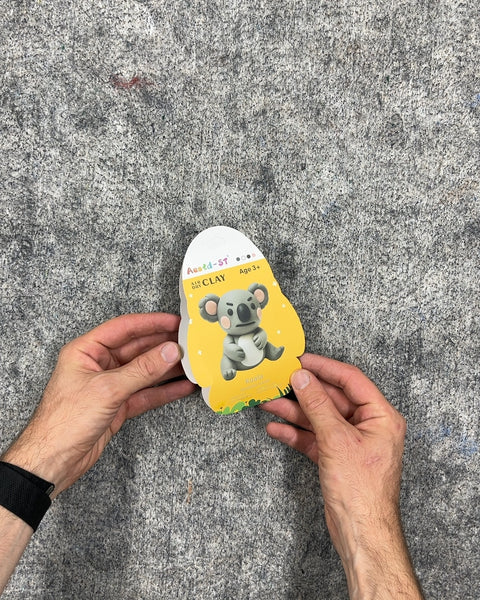 Lil' Air Dry Clay Kit To Make An Angry Koala