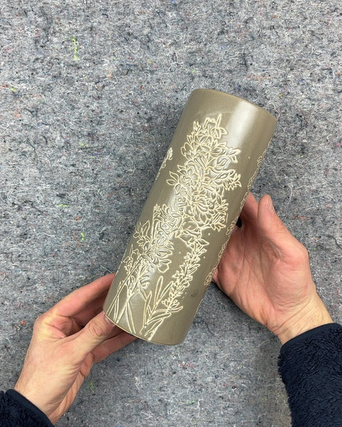 Floral Ceramic Vase
