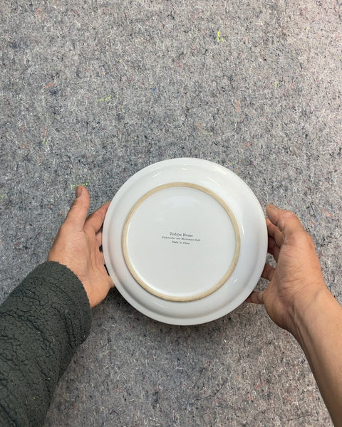 White Ceramic Appetizer Plates