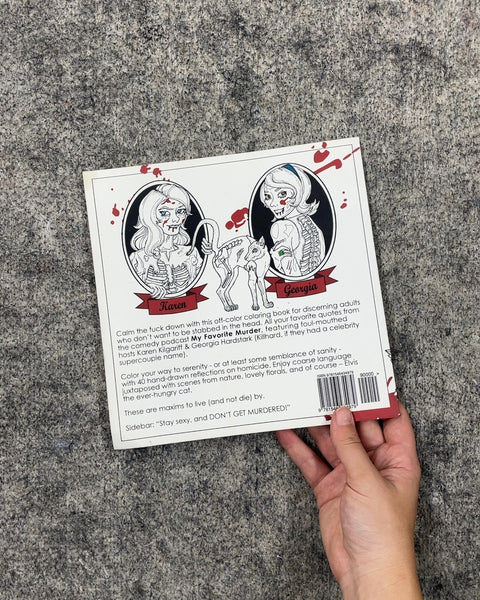 Murderino Adult Coloring Book