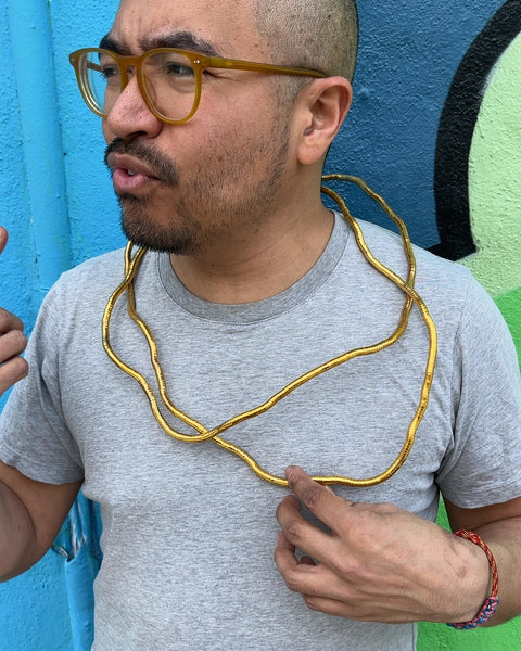 Double Gold Tone Necklace