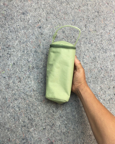 Green Insulated Baby Bottle Bag