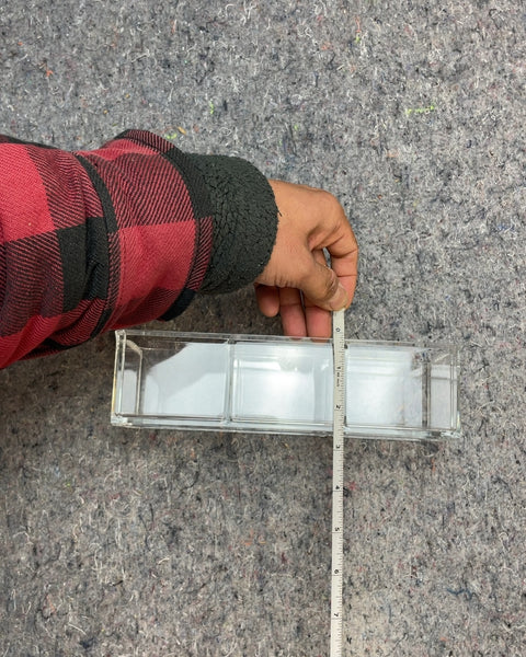Clear Plastic Organizer, 9x3"