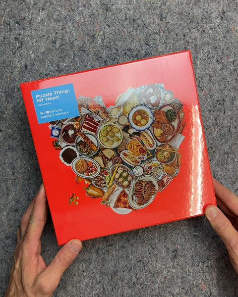 Puzzle Thing: NY Heart Puzzle, 465 Pieces