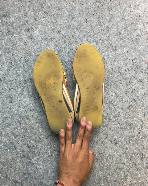 Nisolo Woven Flat Shoes, Sz 6 F US