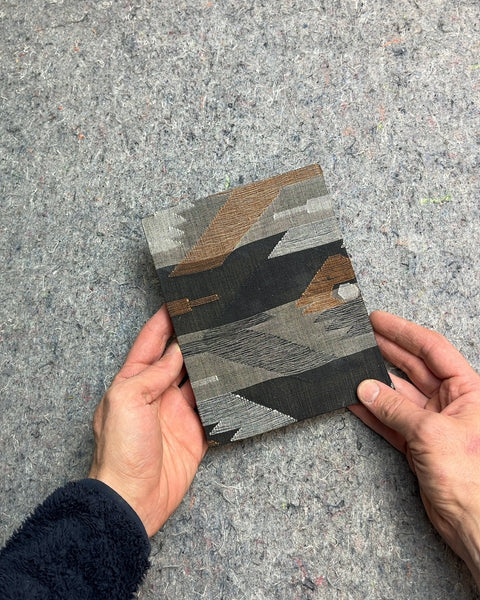 Handmade Journal with Woven Cover