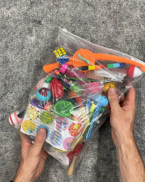 Bag of Assorted Kids Party Supplies