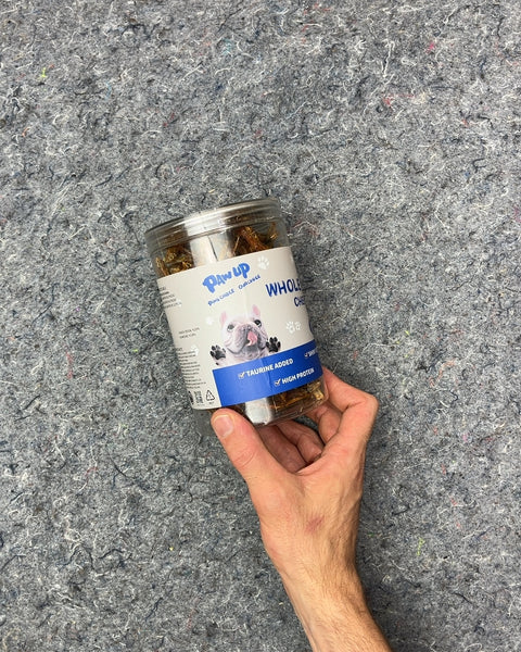 Fancy Paw Up Whole Fish Chew Pet Treats, Unexpired