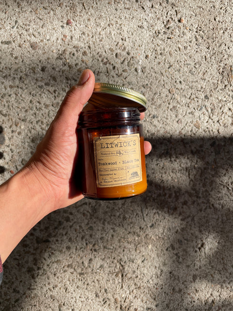 Litwick’s Black Tea Soy Wax Candle