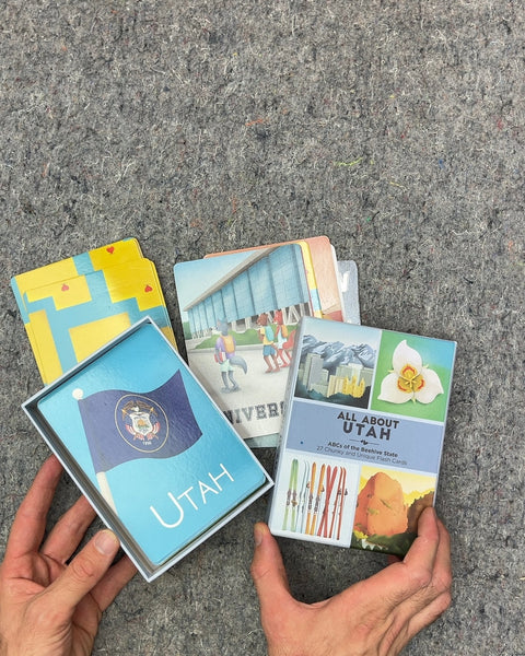 All About Utah Flash Cards