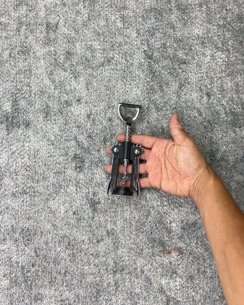 Winged Corkscrew and Bottle Opener