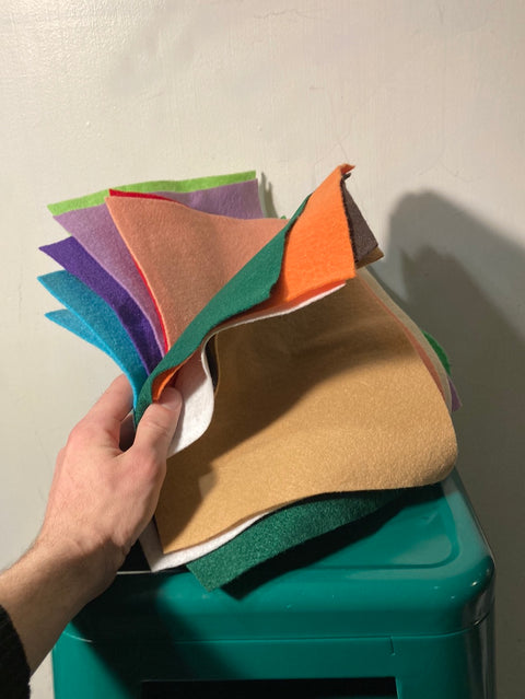 13 Fabric Pieces