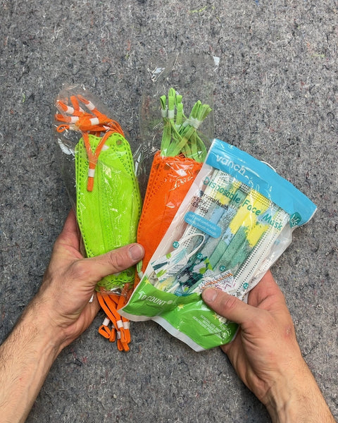 Bunch Of Kids Face Masks