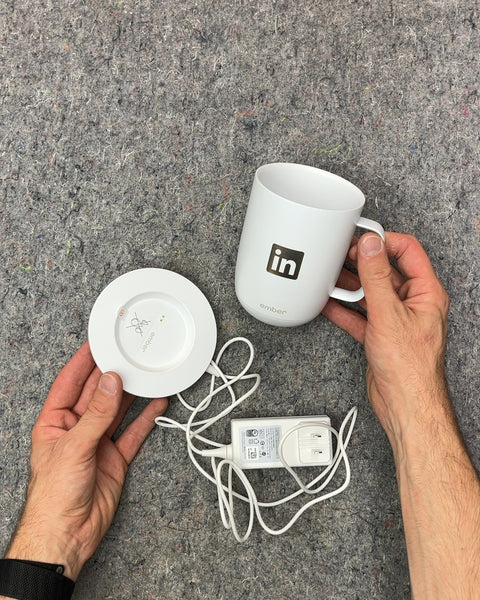 Ember Temperature Control Smart Mug 2, Branded LinkedIn