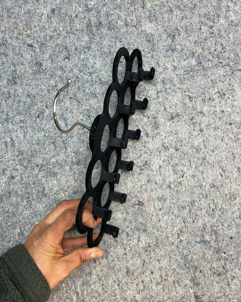 Black Velvet Scarf Hanger