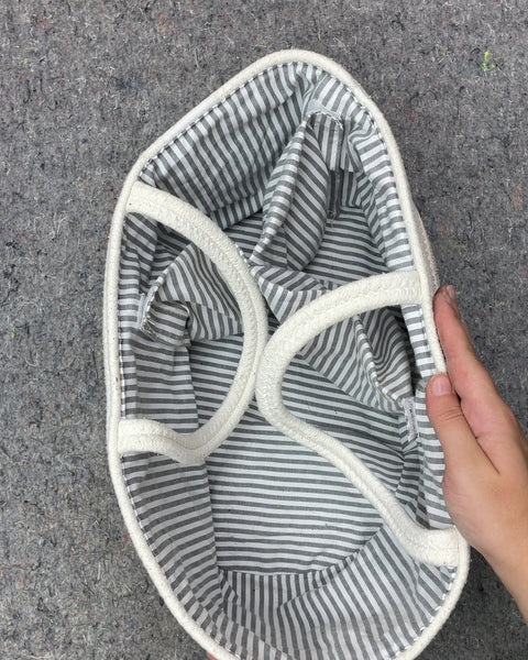 White Rope Basket