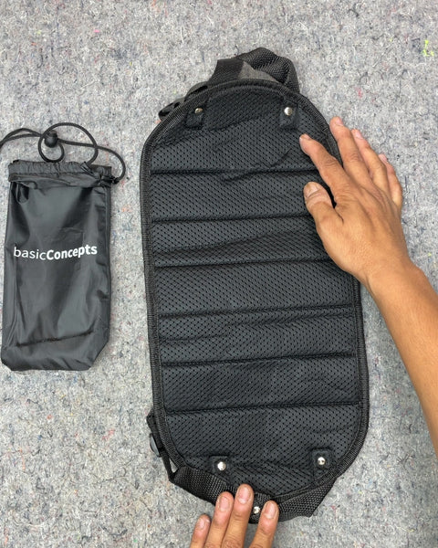 Basic Concepts Back Support Cushion with Pouch