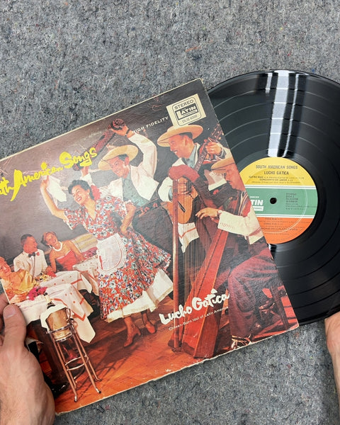 Lucho Gatica South American Songs Vinyl Record