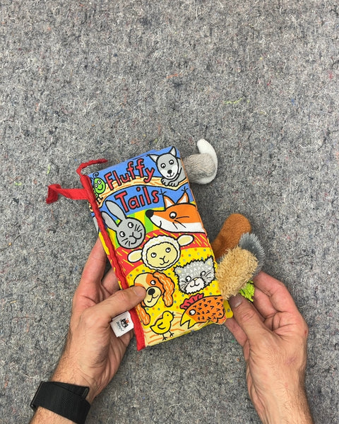 Fluffy Tails Baby Touch and Feel Book