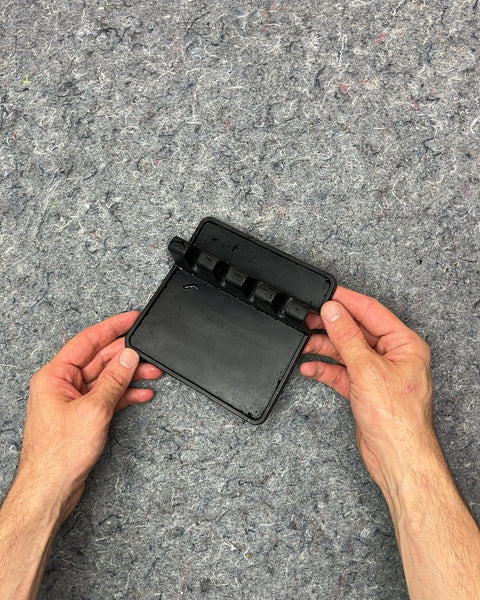 Black Silicone Spoon Rest