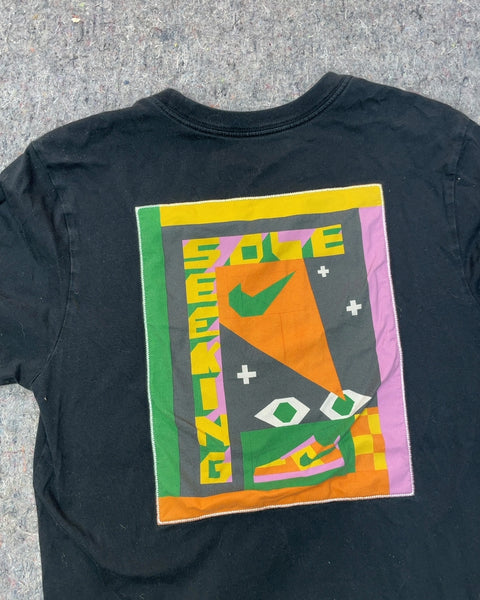 Nike Black Sole Seeker T-Shirt, Sz S