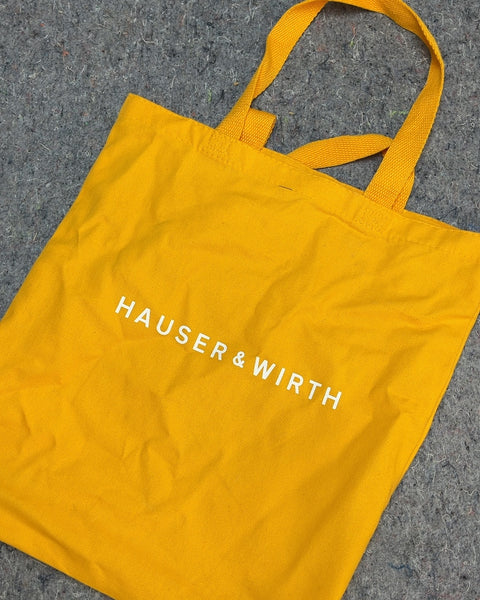 Hauser & Wirth Yellow Tote Bag