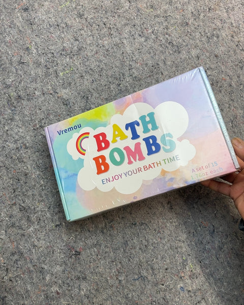Vremou Bath Bombs, Set of 15