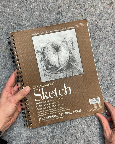 Strathmore 400 Series Sketch Paper Pad, 9x12"
