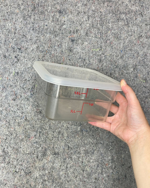 2QT Food Storage Container with Lid