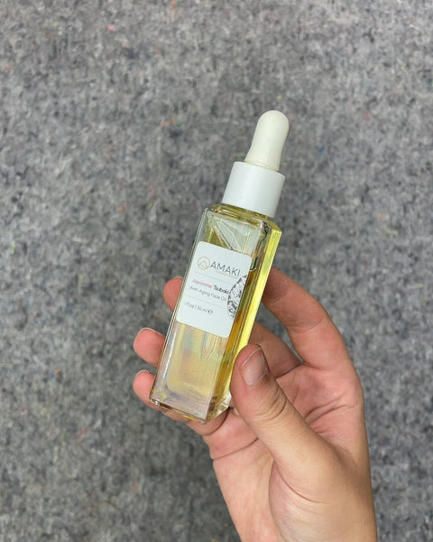 Amaki Japanese Tsubaki Anti-Aging Face Oil
