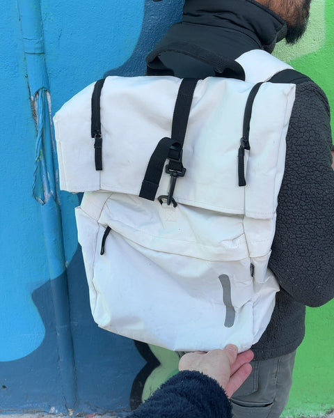 IKEA White Backpack