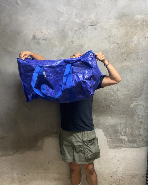 Largeass Blue Reusable Shopping Bag