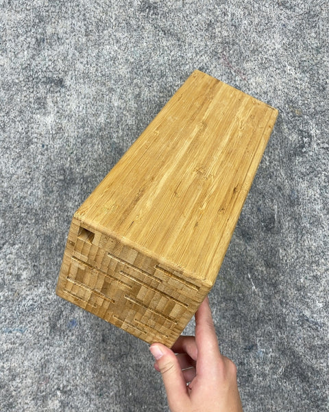 Large Bamboo Knife Block, 13 x 5 in