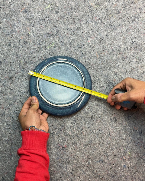 Ikea Glazed Ceramic Plate