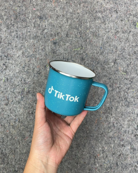 TikTok Enamel Mug