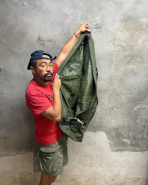 Mountain Equipment Co-Op X-Large Green Duffle Bag