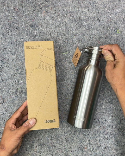 Triple Tree Sports Water Bottle, 1000mL